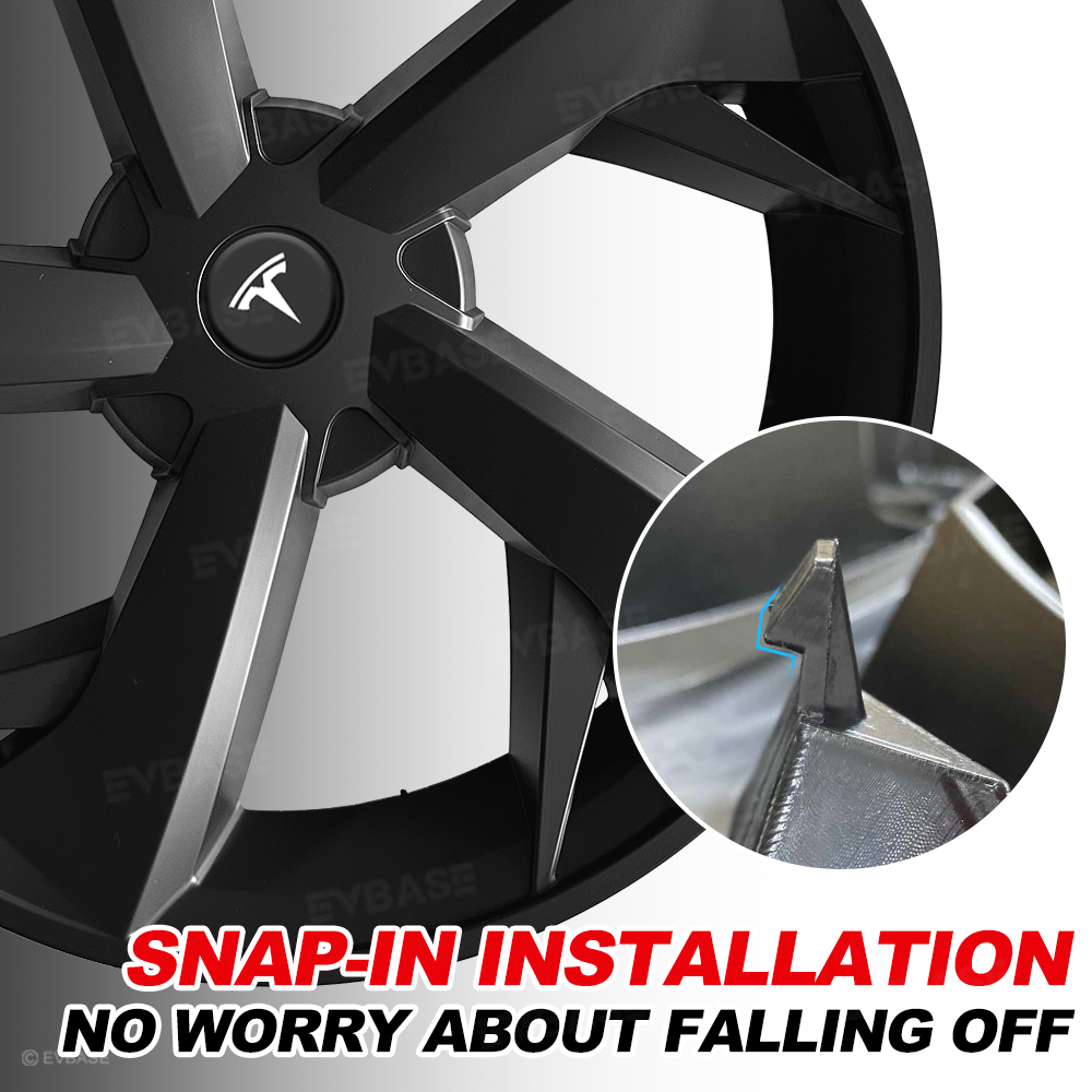 Hubcaps for Model Y Juniper 19 Inch Crossflow Wheels OEM Style Wheel Covers Exterior Accessories Upgrade 4PCS