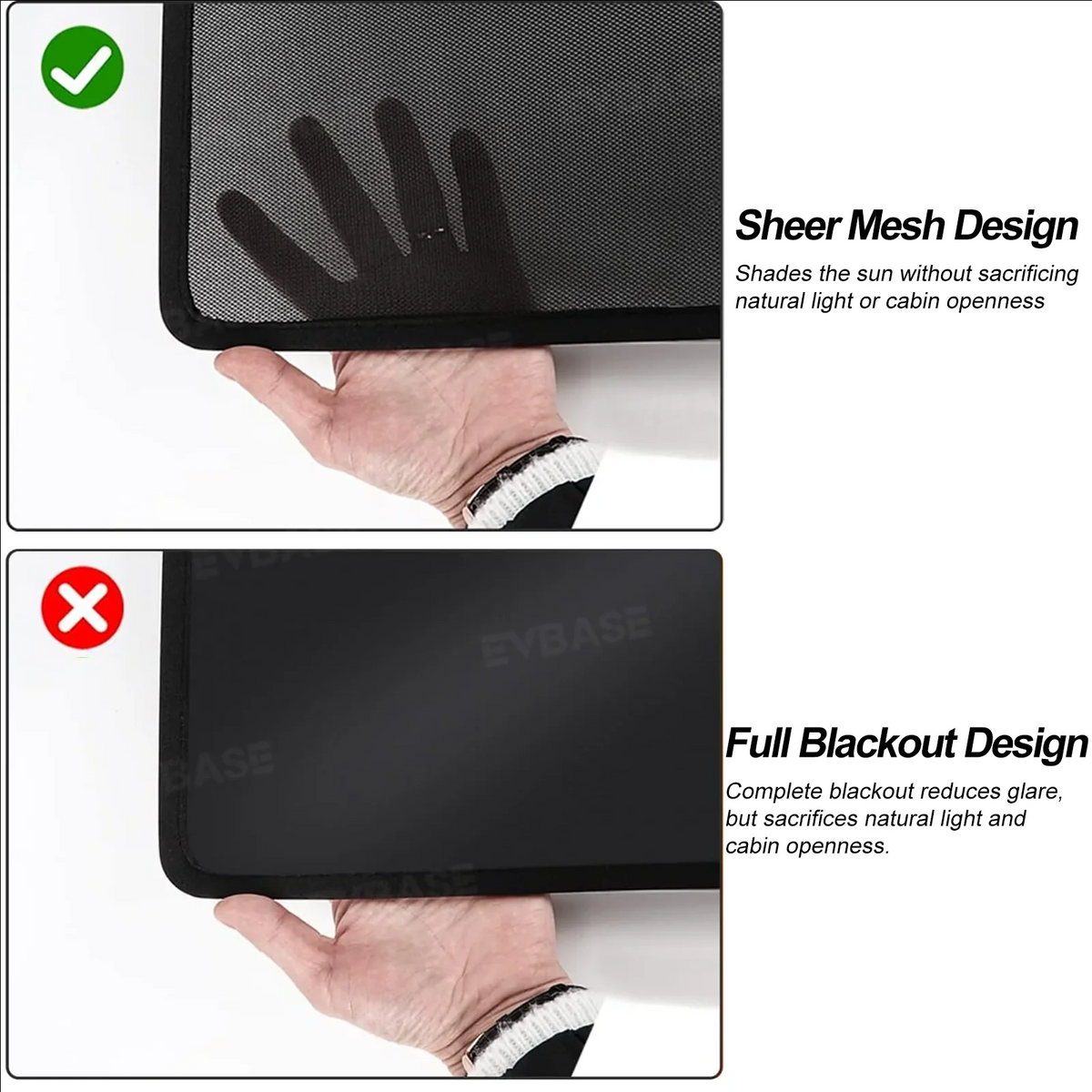 Panoramic Glass Roof Sunshade for Rivian R2 Sunroof Shade UV Protection & Heat Insulation
