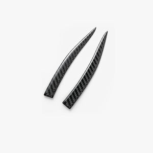 EVBASE Model 3 Y Side View Mirror Anti-Scratch Trim Covers ABS Carbon Fiber Edge Protector