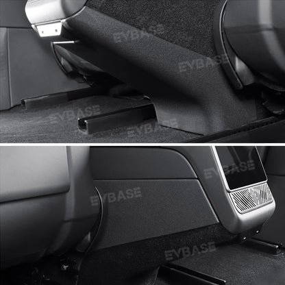 Model 3 Highland Rear Anti-Kick Lower Cover Air Vent Guard Pedal Center Console Panel Protector for Tesla