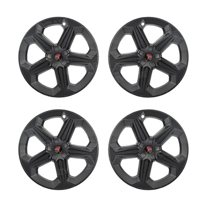 Model Y Juniper 19" Wheel Covers with Futuristic Off-Road Style Hubcaps Full Rim Protectors for Tesla