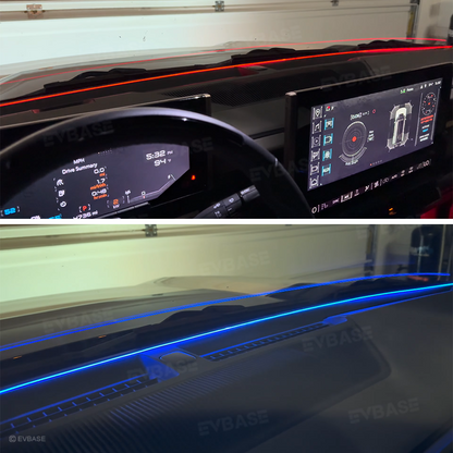 Hummer EV Dashboard Streamer Ambient Lighting RGB LED Light Strip