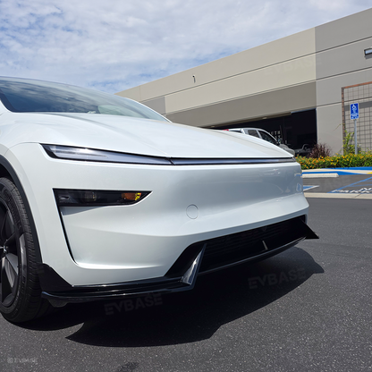 Tesla Front Lip For Model Y Juniper V Style Front Splitter ABS Front Apron Body Kit