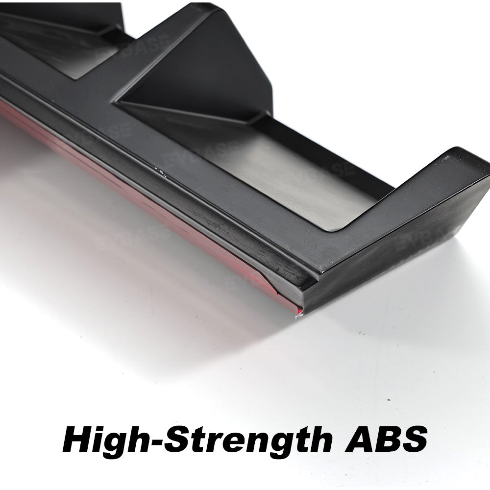 Cybertruck Rear Diffuser ABS Rear Bumper Lip Side Splitter Extension for Tesla