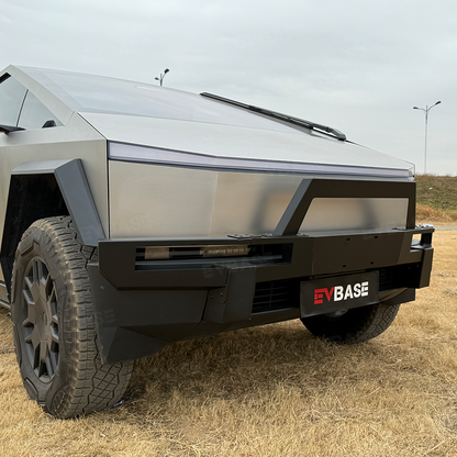 Cybertruck Front Bumper Bar Heavy Duty Grille Guard Push Bar Off-Road Bull Bar Upgrade for Tesla