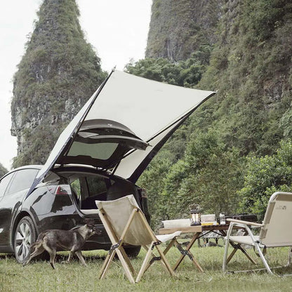 Model Y Tailgate Camping Tent Portable Tarp Canopy Awning Sun Shelter Road Trip Camping for Tesla