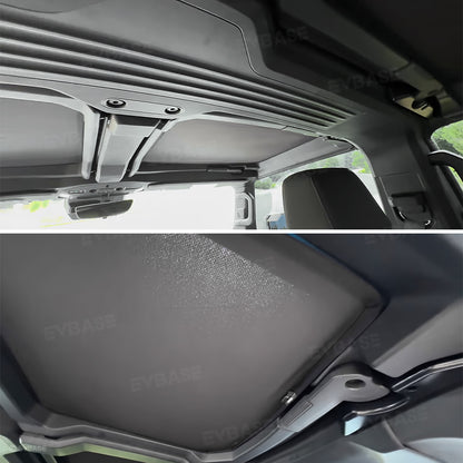 Glass Roof Sunshade for Hummer EV Ice Crystal Sun Shield Foldable Sunroof Shade