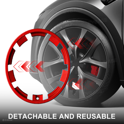 Model Y Juniper Performance Rim Protectors 21 Inch Wheel Rim Curb Rash Protection for Tesla 4PCS