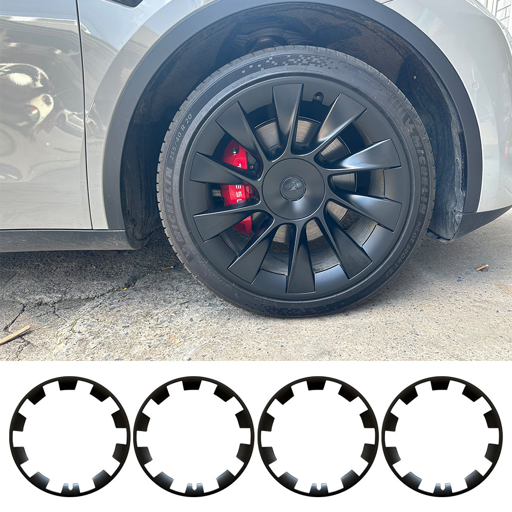 EVBASE 20 Inch Rim Protector Ultimate Protection For Tesla Model Y RimCase Wheels Rim Protector(4 of set)