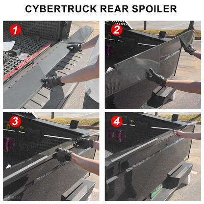 Cybertruck Rear Spoiler ABS Tailgate Lip Spoiler for Tesla