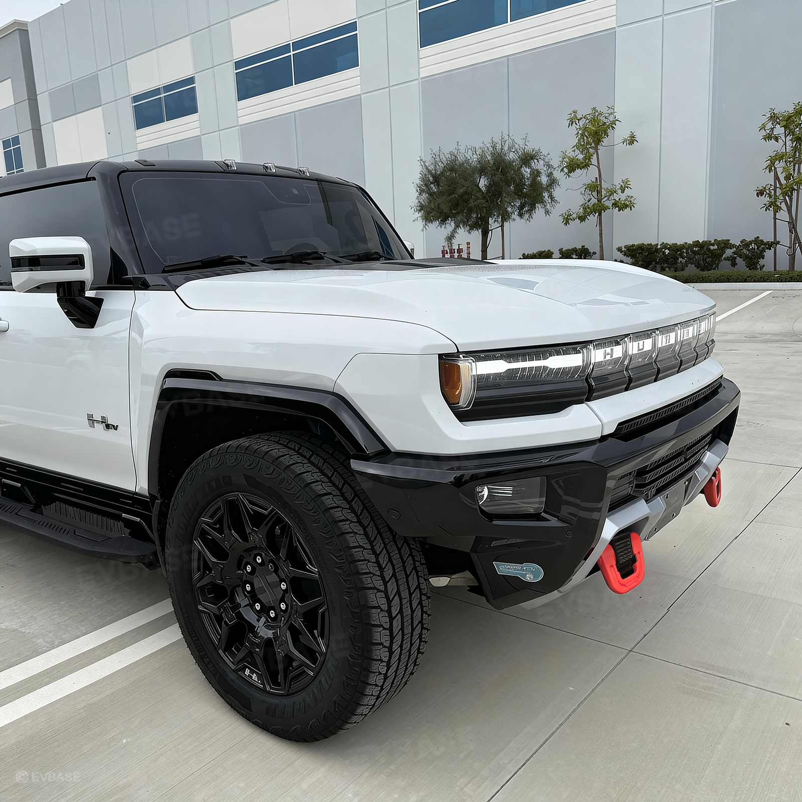 Tow Hook Covers for GMC Hummer EV Front Rear Bumper Performance D-ring Recovery Hook 3PCS