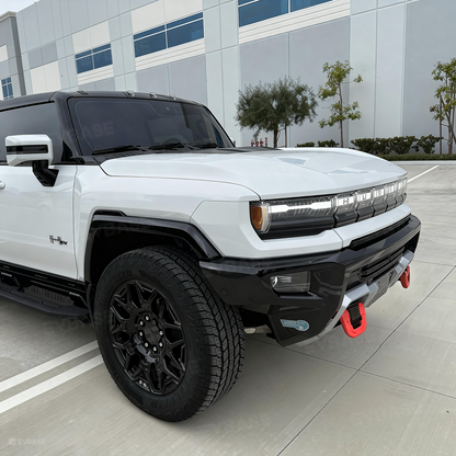 Tow Hook Covers for GMC Hummer EV Front Rear Bumper Performance D-ring Recovery Hook 3PCS