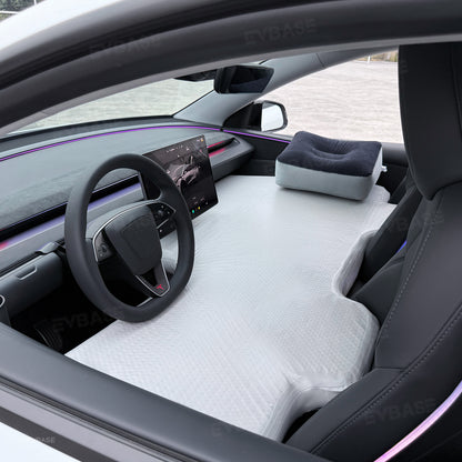 Front Seat Air Mattress Kids Inflatable Camping Bed with Air Pump for Model Y/ Y Juniper & Model 3/ 3 Highland