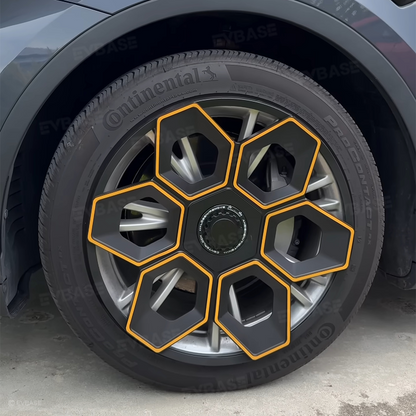 Model Y/ Y Juniper Wheel Covers 19 Inch Hex Wedge Hubcaps Honeycomb Wheels Style for Tesla
