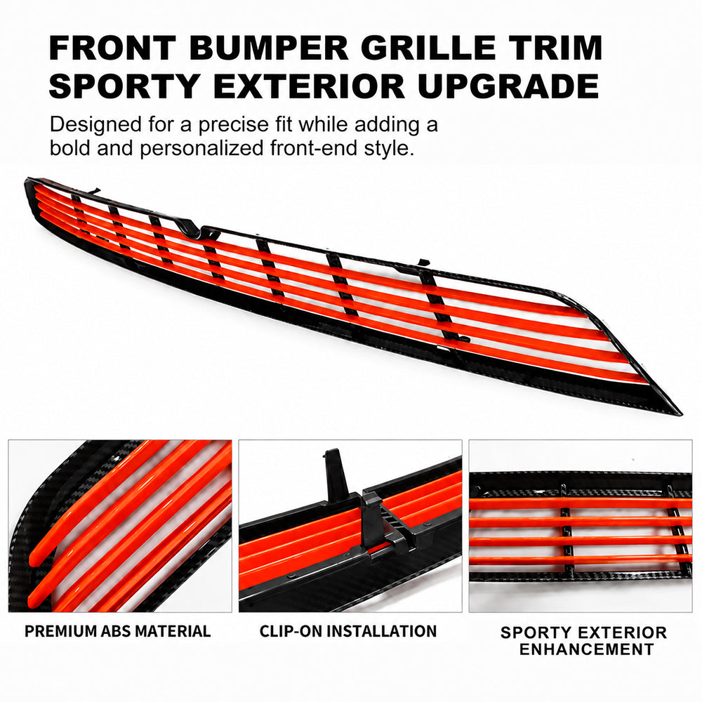 Model Y Juniper Front Bumper Lower Grille Trim Mesh Grille Decorative Cover Exterior Styling Upgrade