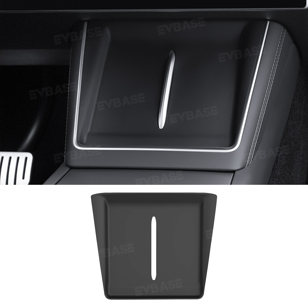 Model Y L Center Console Wireless Charging Pad Liner Silicone Charger Protector Anti-Slip Mat