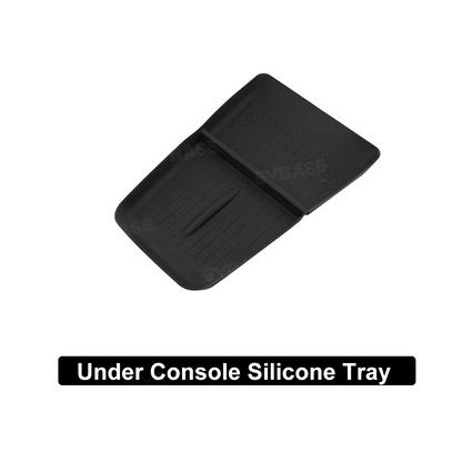 Model Y Juniper Standard Center Console TPE Organizer Under Console Silicone Storage Tray