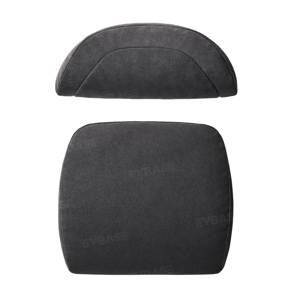 Model Y/3 Headrest & Lumbar Support Pillow OEM-Style Ultra Soft Memory Foam Seat Pillow