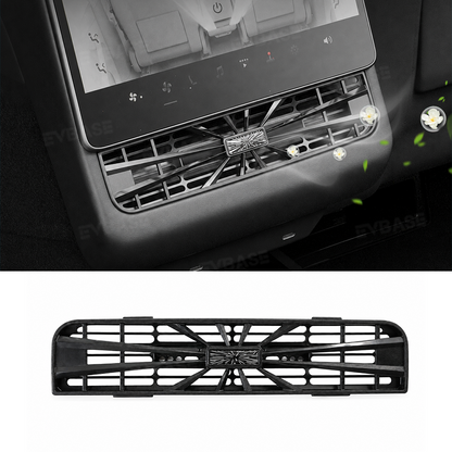 Model Y Juniper/ 3 Highland Backseat Air Vent Cover Rear AC Vent Protector Airflow Grille Protection with Built-in Aroma Diffuser