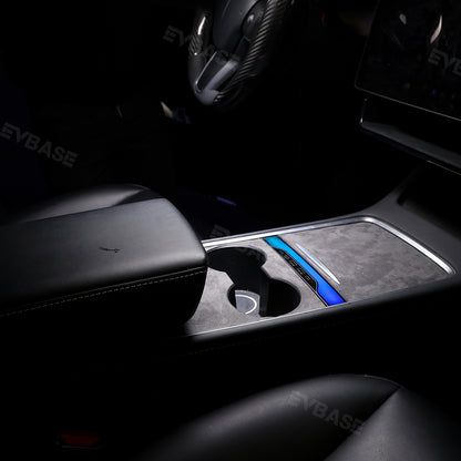Tesla RGB USB Hub Adapter With Ambient Light Model Y Juniper Center Console Multiport Hub Adapter