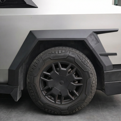 Cybertruck Armor Fender Flares Cover Off-Road Protection ABS Front & Rear Wheel Arches Eyebrow Protector Trim