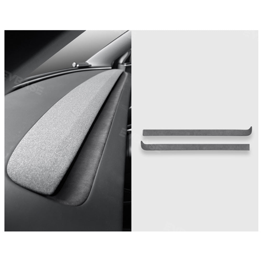 Model 3 Highland Alcantara Dashboard Air Outlet Cover Sticker Panel Trim Strip for Tesla