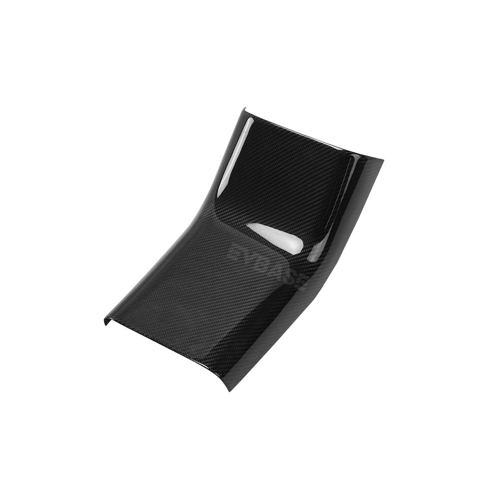 Model 3/Y Rear Air Vent Guard Pedal Real Carbon Fiber Door Sill Anti-Kick Plate Overlay Protect Outlet Cover for Tesla