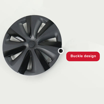 Model 3 Highland Wheel Covers 18inch Photon Wheel Caps Inspired by Model S Tempest Wheels for Tesla