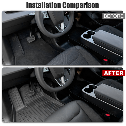 Model Y Juniper Standard All-Weather Floor Mats & Trunk Mats Cargo Liners & Seatback Covers TPE Interior Full Coverage Protector