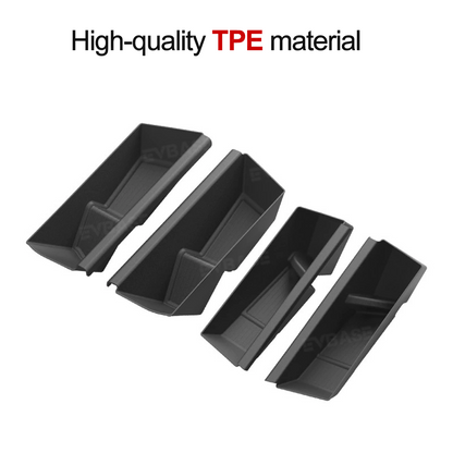 Cybertruck Door Pocket Organizers Liner Front and Rear Door Side Storage Box