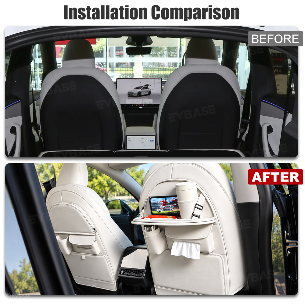 Model Y Juniper /3 Highland Seat Back Kick Protector & Multi-Function Organizer