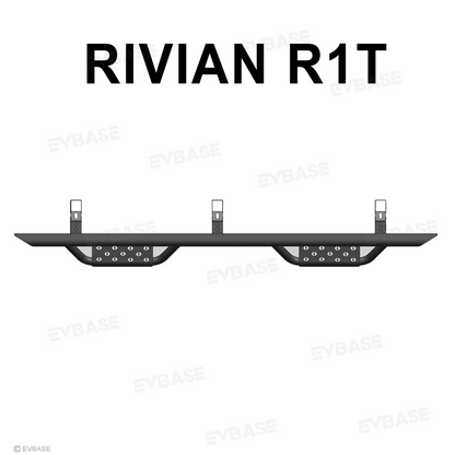 R1T/R1S Running Boards Nerf Bars Tubular Style Side Steps 2.0 for Rivian