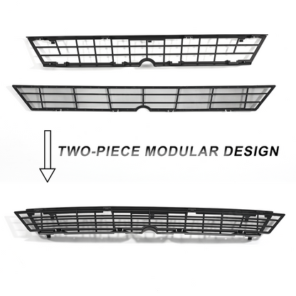 Model Y Juniper Front Grille Mesh Radiator Cover Removable ABS Floating Front Bumper Bug & Debris Screen Mesh