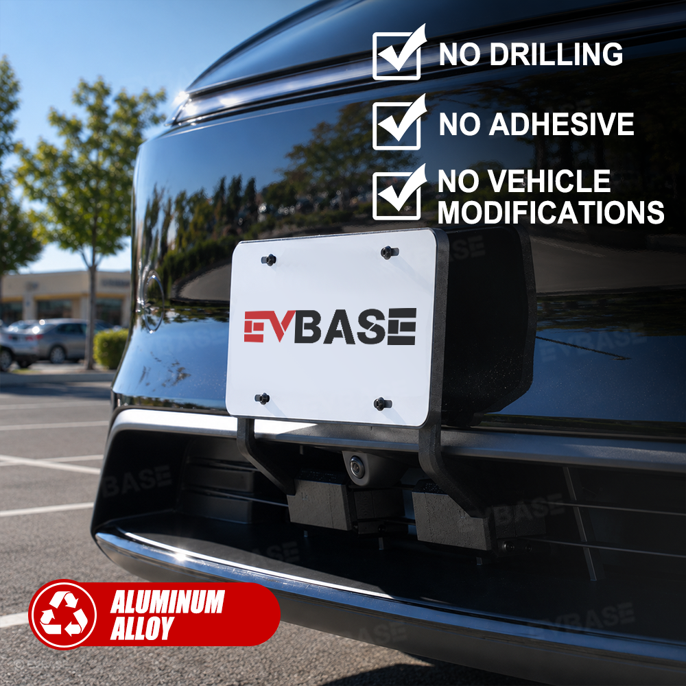 Model Y Juniper Performance Front License Plate Mount No Drill License Plate Holder Aluminum Alloy Bracket