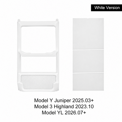 Model Y/ YL/ 3 Center Console Organizer Anti-Slip Center Console Storage Tray Interior Storage Accessories