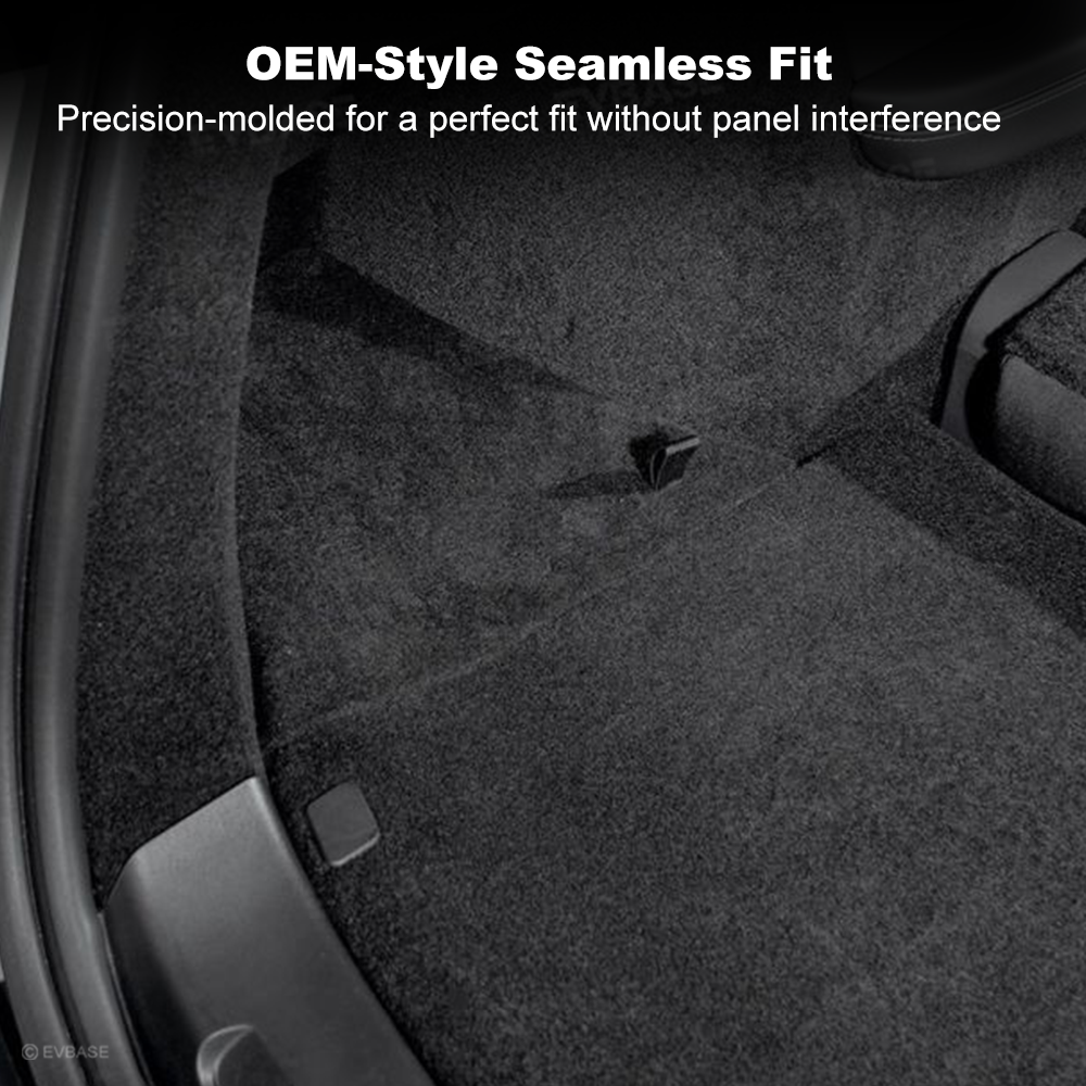 Model Y L Rear Trunk Storage Organizer Back Trunk Side Storage Bins Waterproof Interior Storage Boxes