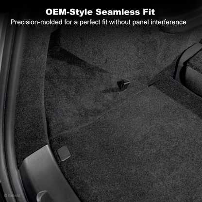Model Y L Rear Trunk Storage Organizer Back Trunk Side Storage Bins Waterproof Interior Storage Boxes