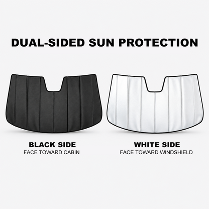 Windshield Sunshade for Rivian R2 OEM-Style Front Window Shade Heat Insulation & UV Protection