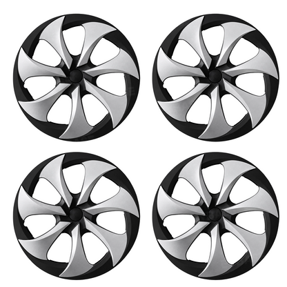 Model Y Juniper Standard 18inch Wheel Covers Turbine Blade Style Hubcaps 4PCS
