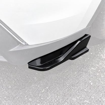 Model Y Juniper Rear Bumper Lip Side Splitter ABS Sport Style Rear Bumper Corner Extensions