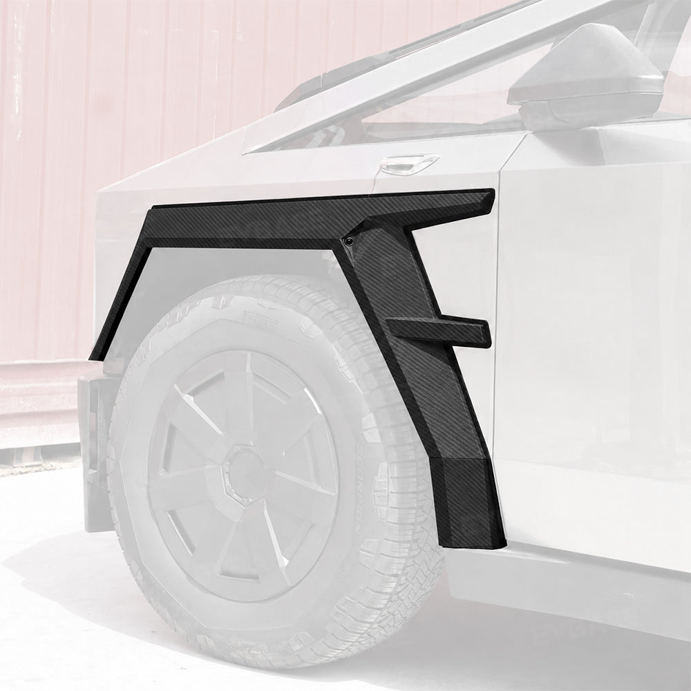 Cybertruck Armor Fender Flares Cover 3.0 Off-Road Protection Front & Rear Wheel Arches Eyebrow Protector Trim Overlay
