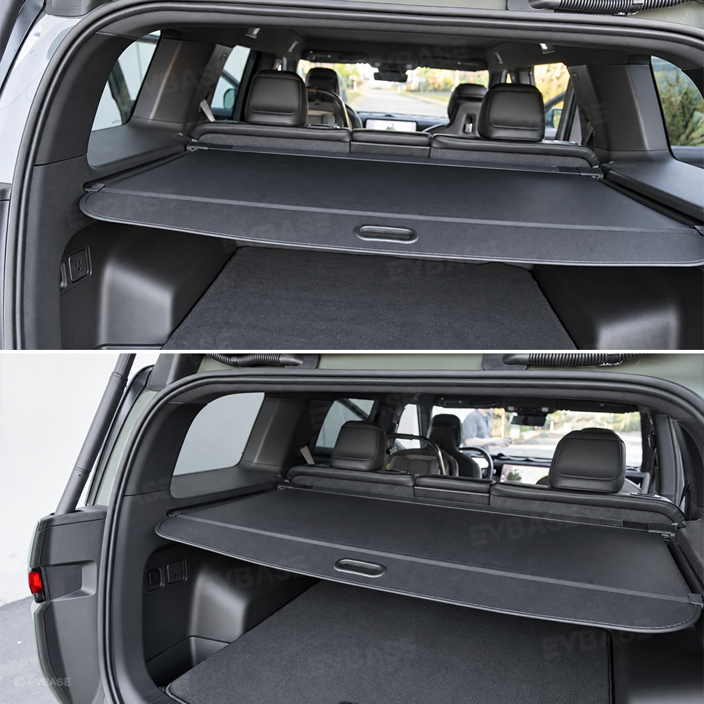 Cargo Cover for Rivian R2 Retractable Rear Trunk Cargo Shield Privacy Cover Security Shade