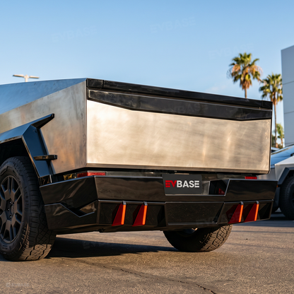 Cybertruck Rear Diffuser Aggressive Performance Styling ABS Rear Bumper Diffuser