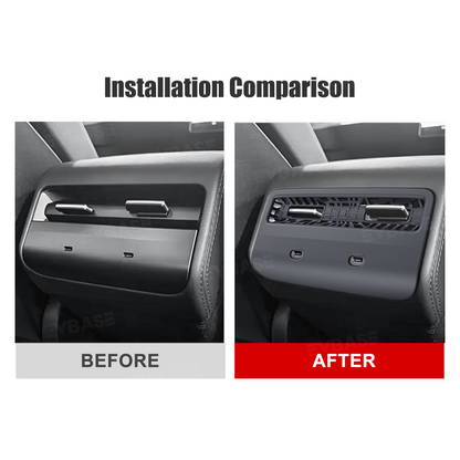 Model Y Juniper Standard Backseat Air Vent Cover Rear AC Vent Protection Cover