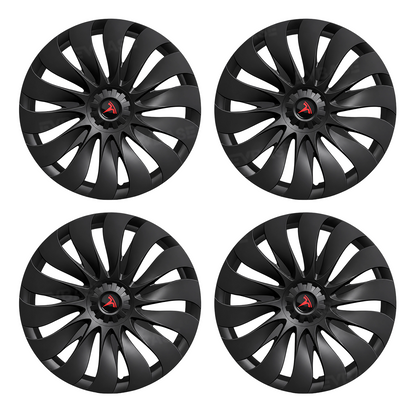 Model Y Juniper Standard Wheel Covers 18inch Aperture Wheels Überturbine Style Hubcaps
