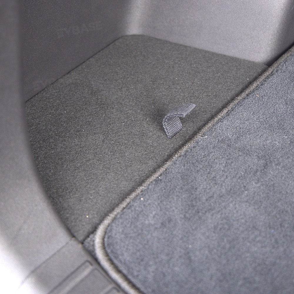 Trunk Cargo Side Storage Covers for Rivian R2 Carpeted Cargo Side Lids Hidden Storage Compartment with Pull Tabs