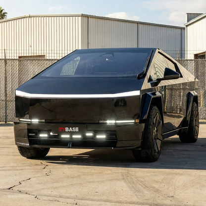 Cybertruck Front Grille LED Light Bar Tactical Lower Grille Auxiliary Lighting Upgrade