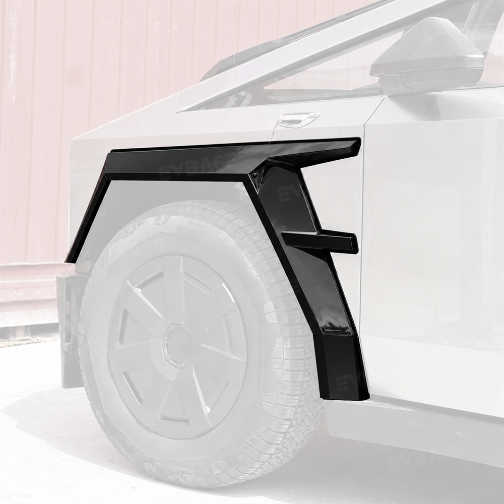 Cybertruck Armor Fender Flares Cover 3.0 Off-Road Protection Front & Rear Wheel Arches Eyebrow Protector Trim Overlay