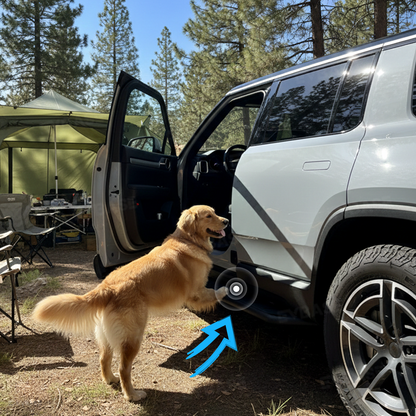 EVBASE Running Boards for Rivian R2 Side Steps Heavy-Duty Non-Slip Nerf Bars Exterior Off-Road Accessories