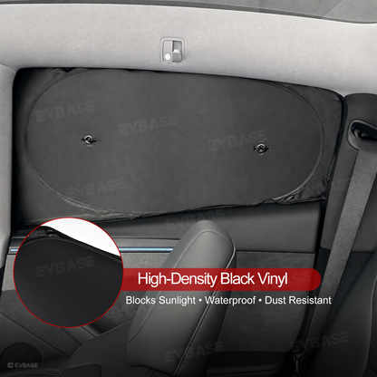 Model Y Juniper Sunshade Set Front & Rear Windshield Shade & Side Window Shades UV & Heat Protection Privacy Cover for Tesla Model Y/ YL & Model 3/3 Highland